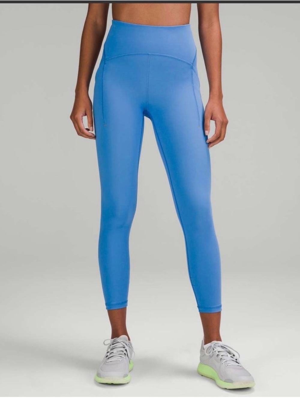 Lululemon Power Thru High-Rise 25" “Blue Nile” Leggings Size 8